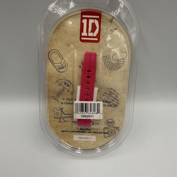 One Direction 2013 LCD Watch Pink Sealed New 1D Harry Liam Zayn Louis Niall main image 7